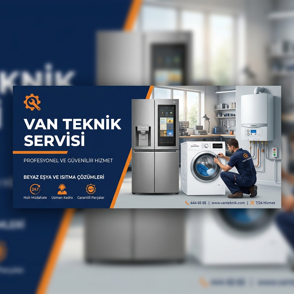 Van Bölge Servisi Kombi ve Beyaz Eşya Özel Teknik Servisi
